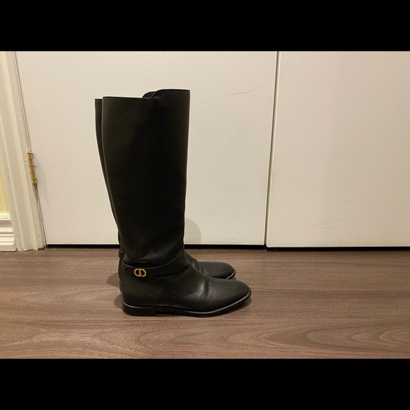 Dior boots, black, size 6.5, 90% new, only wore 2 times. - Picture 3 of 4